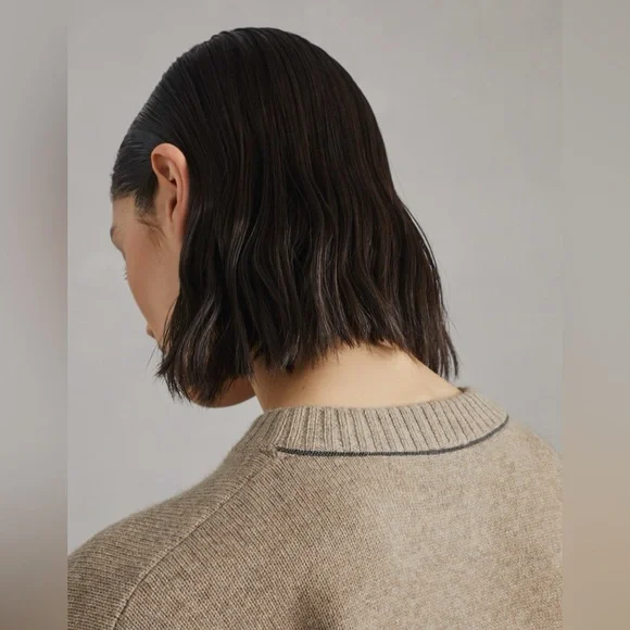 1. STATE Brown Crewneck Sweater - Picture 11 of 13